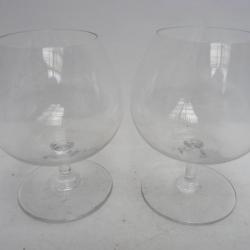 BACCARAT Verres a cognac (2) Art de la table
