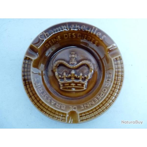 Cendrier publicitaire Bi�res CHAMPIGNEULLES Brasserie