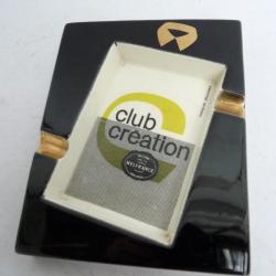 Cendrier publicité NYLFRANCE Fil Vêtement Cigarettes Tabac Fumeur