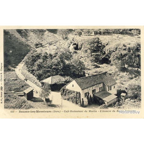 CPA 39 JURA BAUME LES MESSIEURS Caf� Restaurant