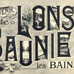 CPA 39 JURA LONS LE SAUNIER Souvenir 1908