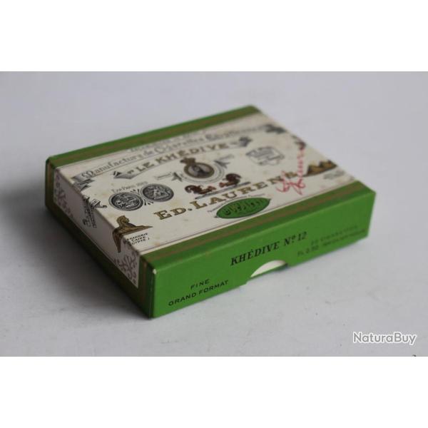Boite a cigarettes ED.LAURENS Kh�dive N�12 tabac objets du fumeur