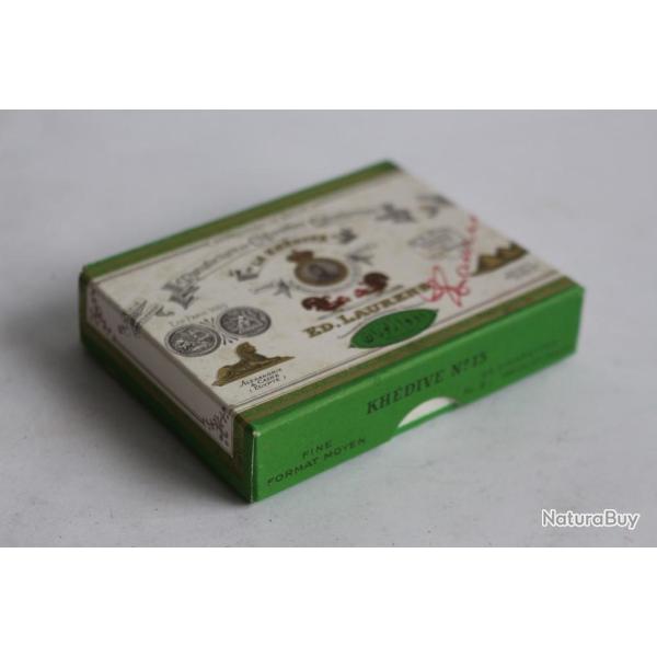 Boite a cigarettes ED.LAURENS Kh�dive N�15 tabac objets du fumeur