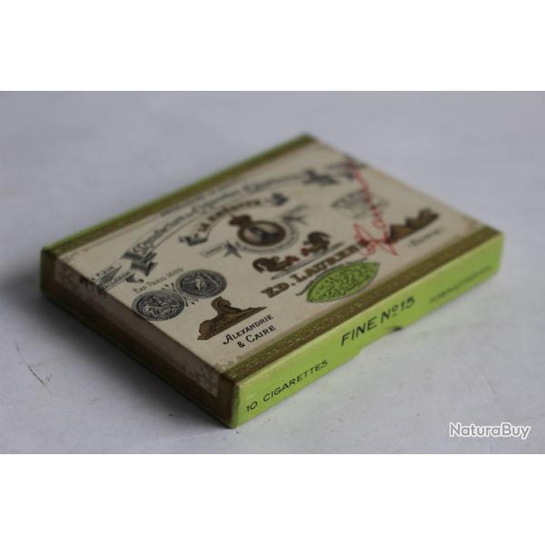 Boite a cigarettes ED.LAURENS Kh�dive Fine N�15 tabac objets du fumeur