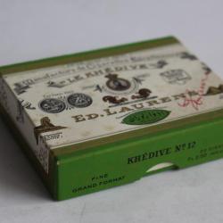 Boite a cigarettes ED.LAURENS Khédive N°12 tabac objets du fumeur