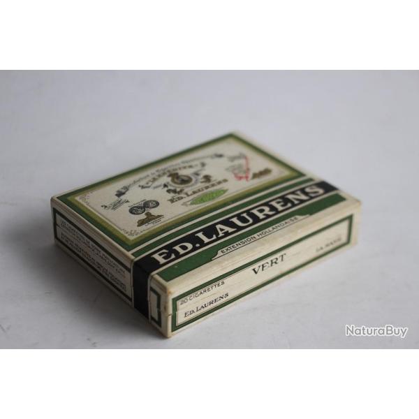 Boite a cigarettes ED.LAURENS Kh�dive Vert Extension Hollandaise tabac