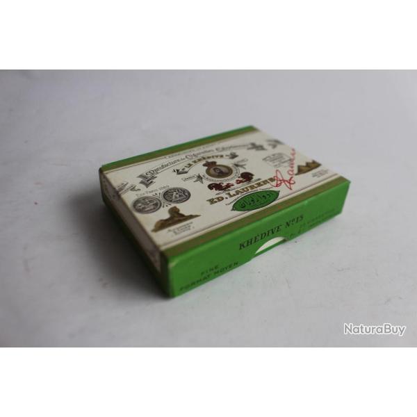 Boite a cigarettes ED.LAURENS Kh�dive N�15 tabac objets du fumeur