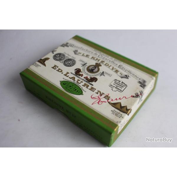Boite a cigarettes ED.LAURENS Kh�dive N�12 tabac objets du fumeur