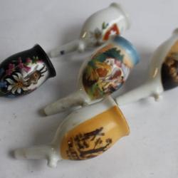 Anciennes pipes en porcelaine