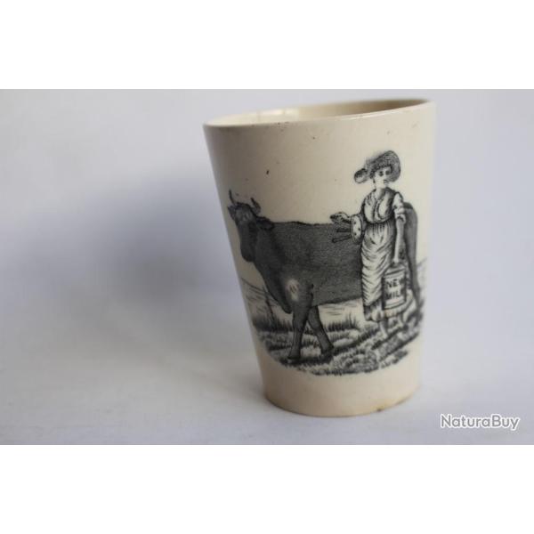 Verre a lait c�ramique Carlton Wiltshaw & Robinson Stoke on Trent