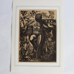 Bois gravé original R. MAYER