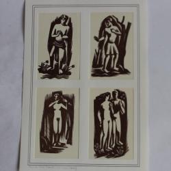 Bois gravés originaux Aldo Patocchi Musiques légères