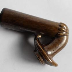 Fourneau de pipe céramique émaillée Napoléon III