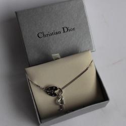 Christian DIOR Bijoux collier cadenas