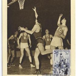 Carte-maximum France - n° 1071 - Le Basket-Ball