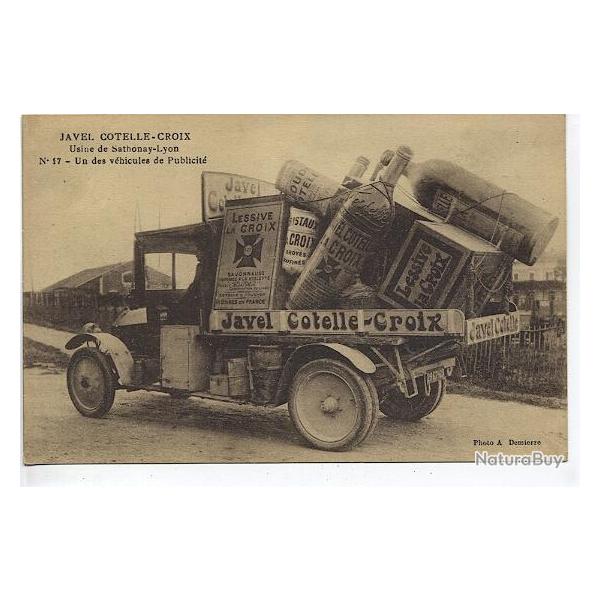 JAVEL COTELLE-CROIX- 69 - CPA - Usine de Sathonay - Lyon