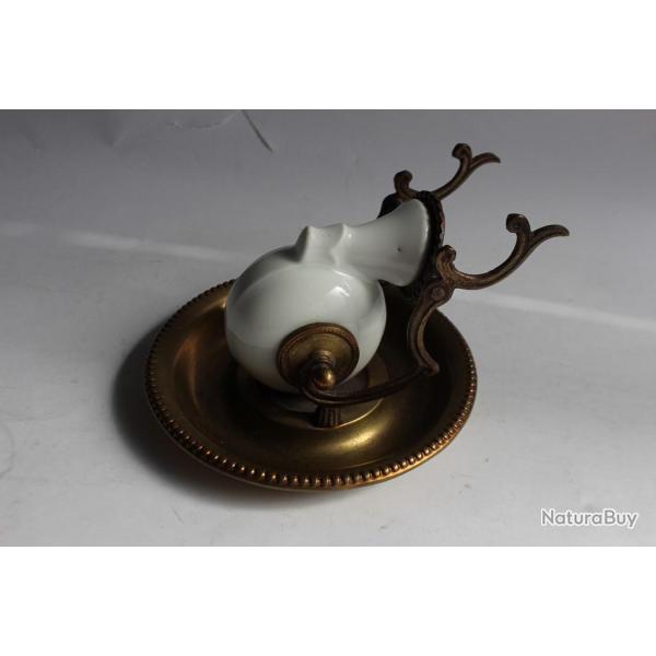 Encrier � bascule XIXe si�cle objet d'�criture bureau