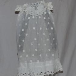 Robe poupée bébé ancienne linge de maison