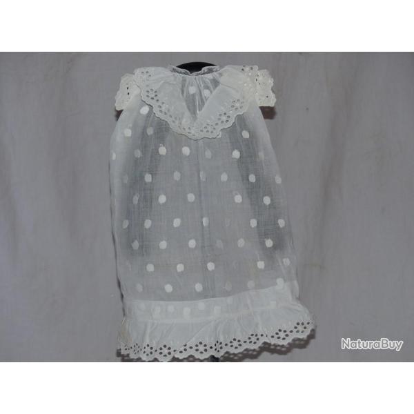 Robe poup�e b�b� ancienne linge de maison