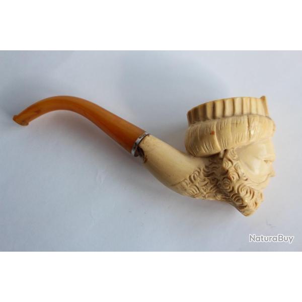 Fourneau de pipe ecume t�te Turc