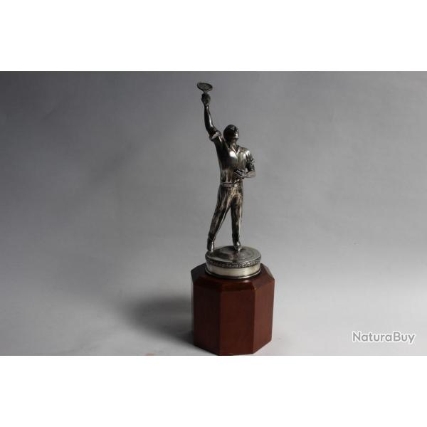 Statuette argent tennisman Aug.Peiskerjun B�le (Suisse)