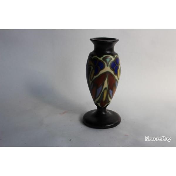 Vase en fa�ence Belgique C�ramique Montoise - Bergen