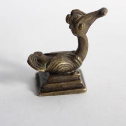 Peson Akan zoomorphe pour mesurer l' or Afrique