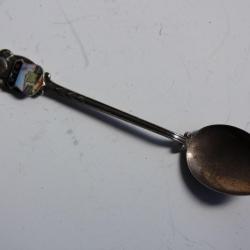 Cuillère souvenir Wien argent émail