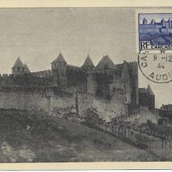 Carte-maximum France n° 392 - Carcassonne