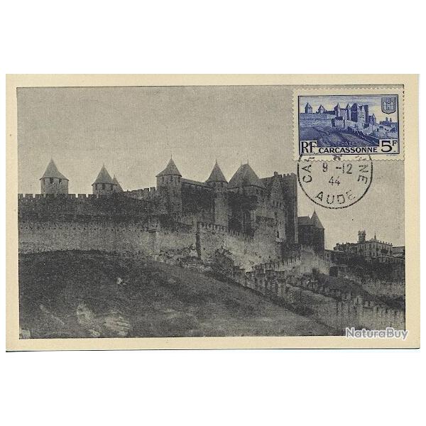Carte-maximum France n� 392 - Carcassonne