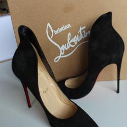 CHRISTIAN LOUBOUTIN chaussures Fifi Spikes 100 Patent black T38