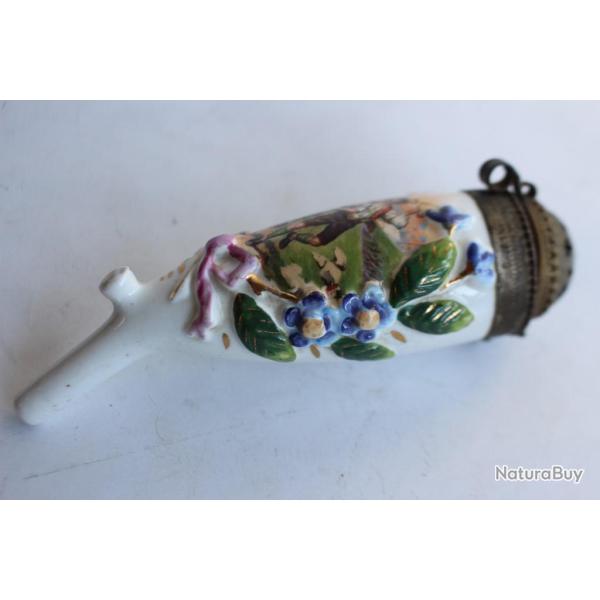 Fourneau pipe porcelaine Costumes traditionnels lederhose Bavi�re