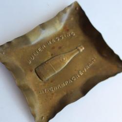 Cendrier publicitaire Champagne Julien Massing