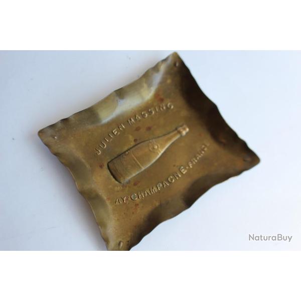 Cendrier publicitaire Champagne Julien Massing