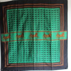 Foulard soie CELINE vintage mode luxe