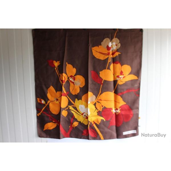 Foulard soie Christian Dior vintage mode luxe