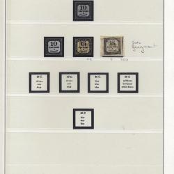 Timbres taxes Français oblitérés