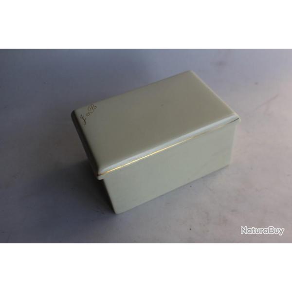 Boite a cartes c�ramique Whisky J & B publicit� bistrot