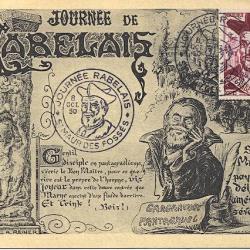 Carte-maximum France n° 866 - Rabelais