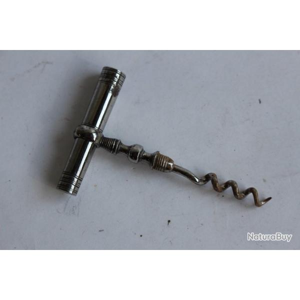 Tire-bouchon � anneau et �tui XVIIIe si�cle vin vignes