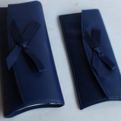 Deux étuis de voyage pour bijoux BUCHERER