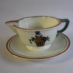 Saucière céramique Art déco JEAN LUCE