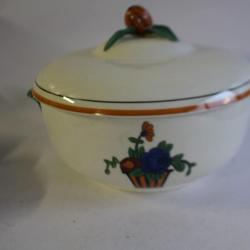 Soupière céramique Art deco JEAN LUCE