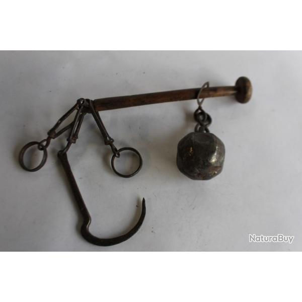 Petite balance ancienne d�but XIXe si�cle Instruments de Mesures Poids