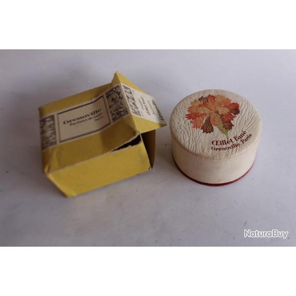 Boite a poudre Grenoville Paris Oeillet Fan�