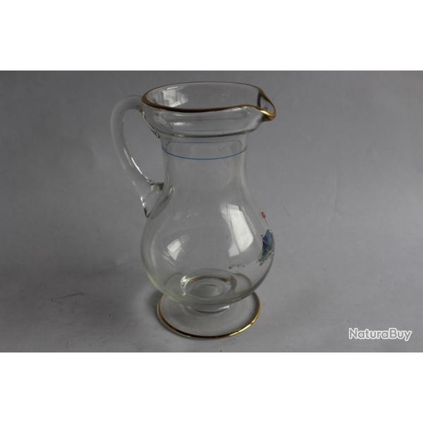 Pichet verre �maill� Restaurant du Camp Suisse Scout