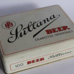 Boite cigarettes BEER Sultana tabac objets du fumeur