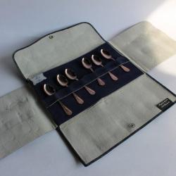 6 Cuillères à moka argent