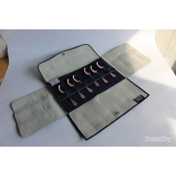 6 Cuill�res � moka argent