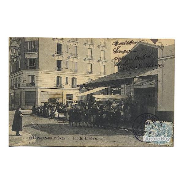 BECON-LES-BRUYERES - 91 CPA - March� Lambrechts